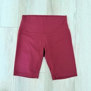 Lululemon Align Short 8” in Mulled Wine
